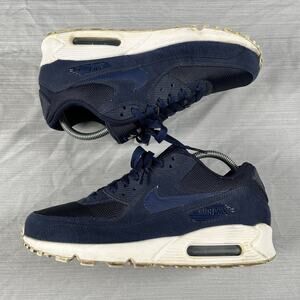 Nike iD Air Max 90 By You Women’s Size 9 Running Shoes Navy Blue Sneakers